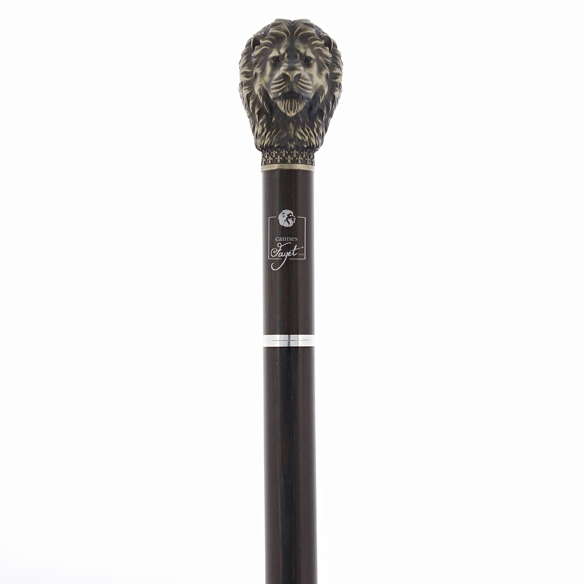 Luxury Silver Lion Head Sword-Gadget Stick - Stamina Wood Cheap New Arrival