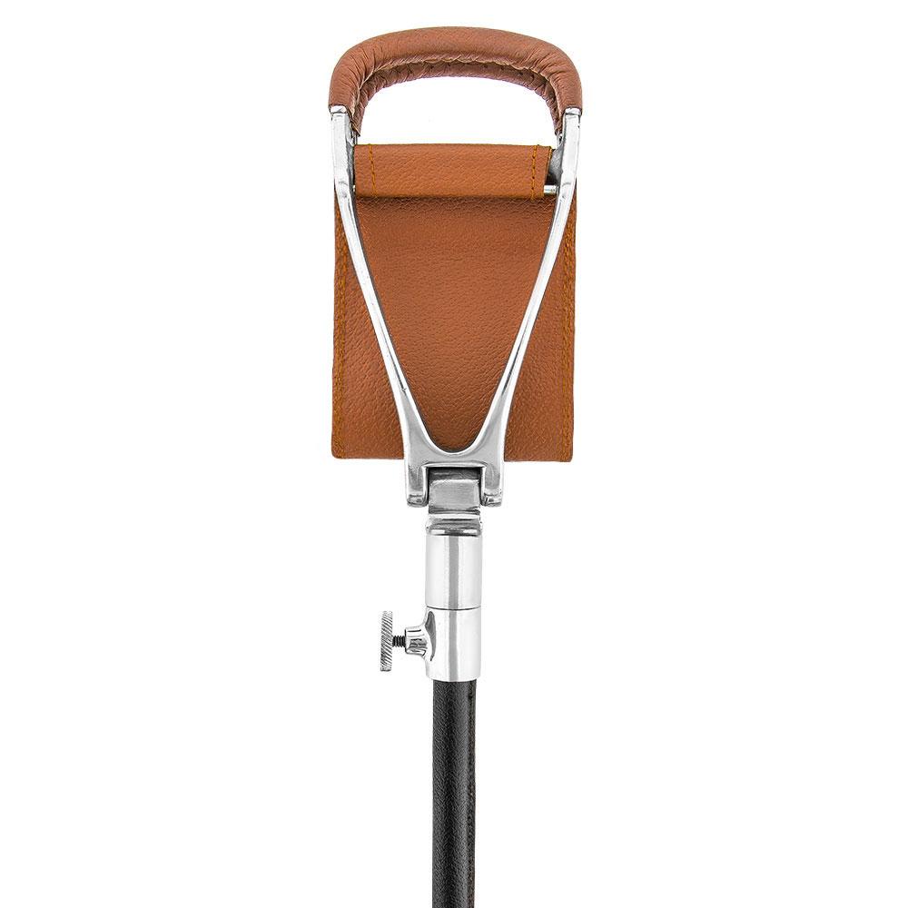 Hammock Chair Cane: Genuine Leather, Adjustable - Spike Tip Cheap Pice Store