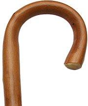 Tourist Walking Cane: Natural Chestnut Shaft & Grip Free Shipping Genuine