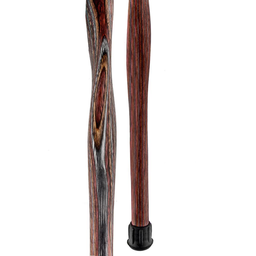 Scratch and Dent USA-Made Twisted Rustic Red Cane: Unique Colorwood Laminate V2044 Footaction Online