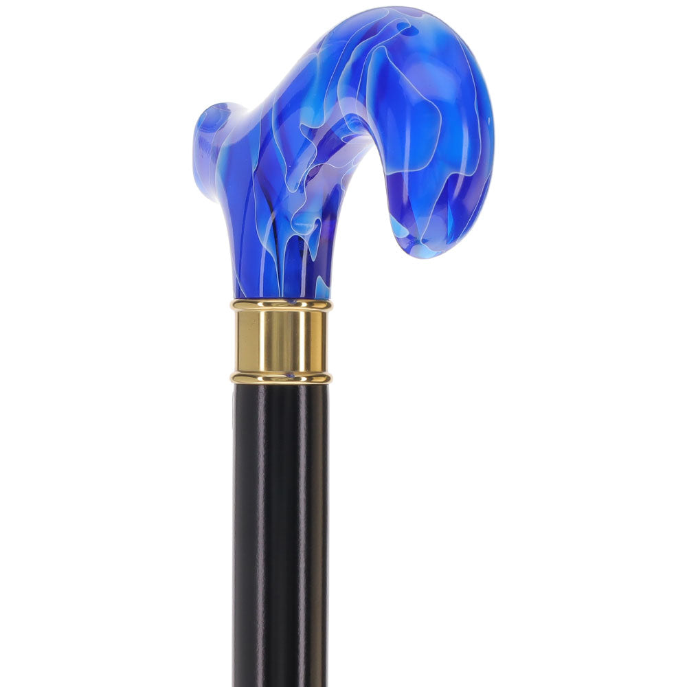 Super Strong Arctic Blue Derby: Extra Long Pearlescent Handle Cheap Sale Cheapest