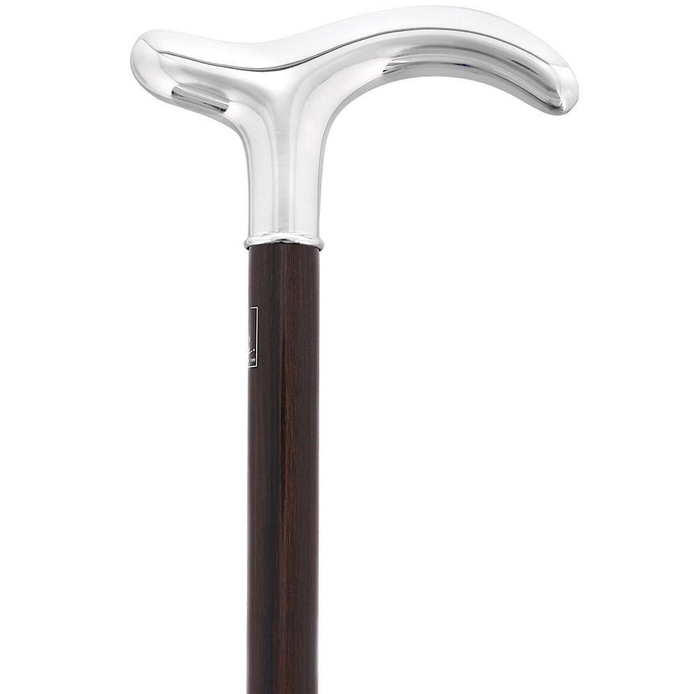 Silver Plated Fritz Handle on Macassar Carbon Fiber Shaft Best Wholesale Online