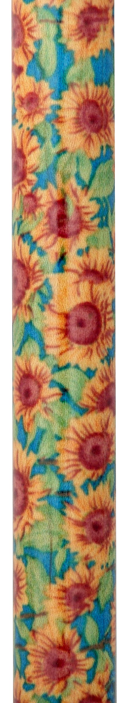 Scratch & Dent Sunflower Petite Crutch Handle-Vivid Floral V1399 Latest