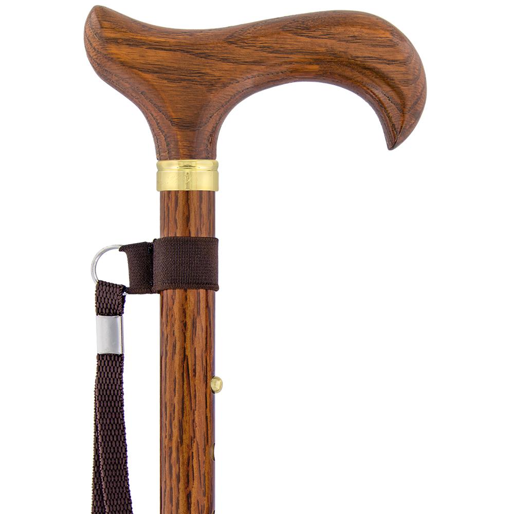 Realistic Wood: Adjustable Cane w/ Wooden Handle Outlet Huge Surprise