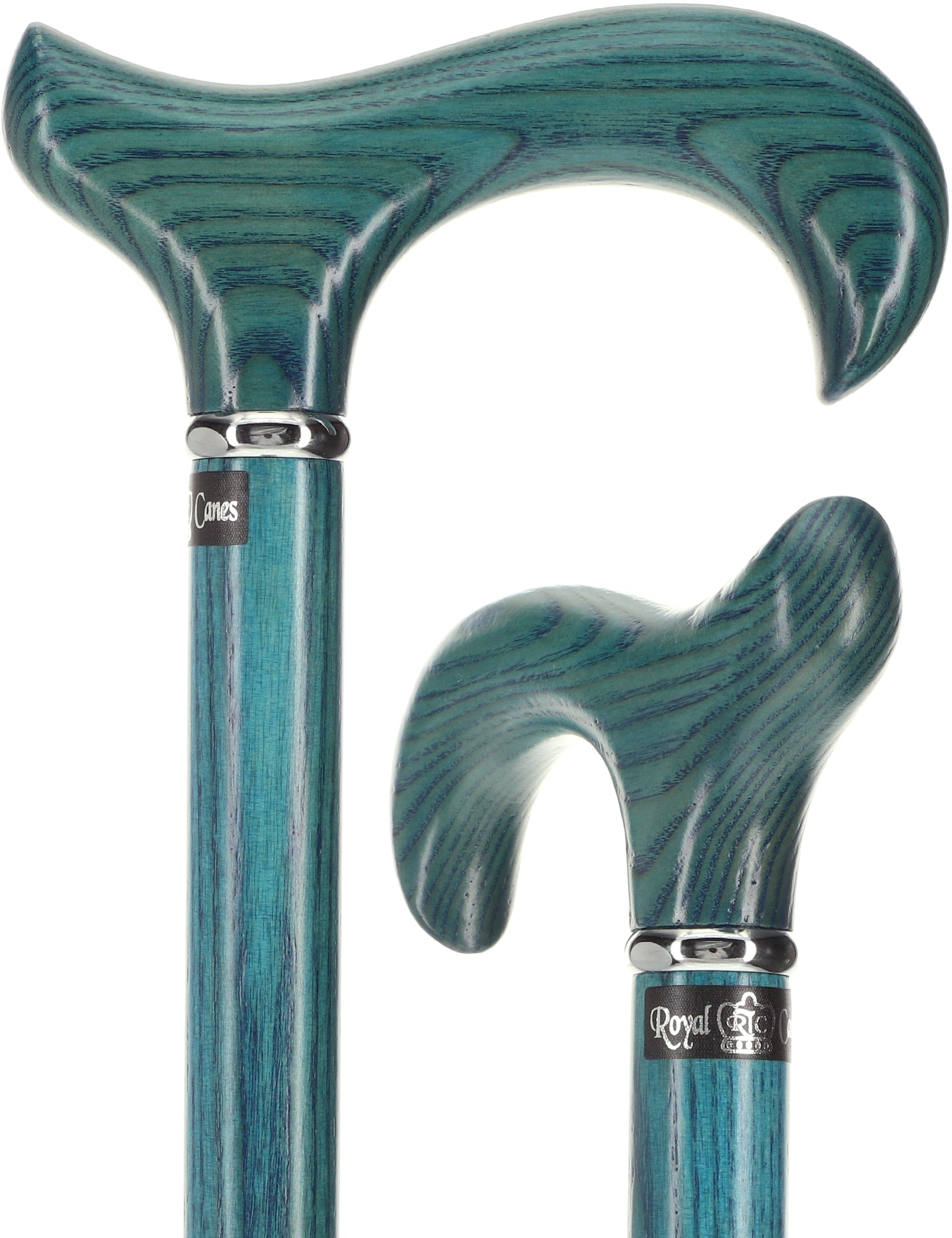 Blue Denim Derby Cane with Premium Ash Wood Shaft Free Shipping Very Cheap