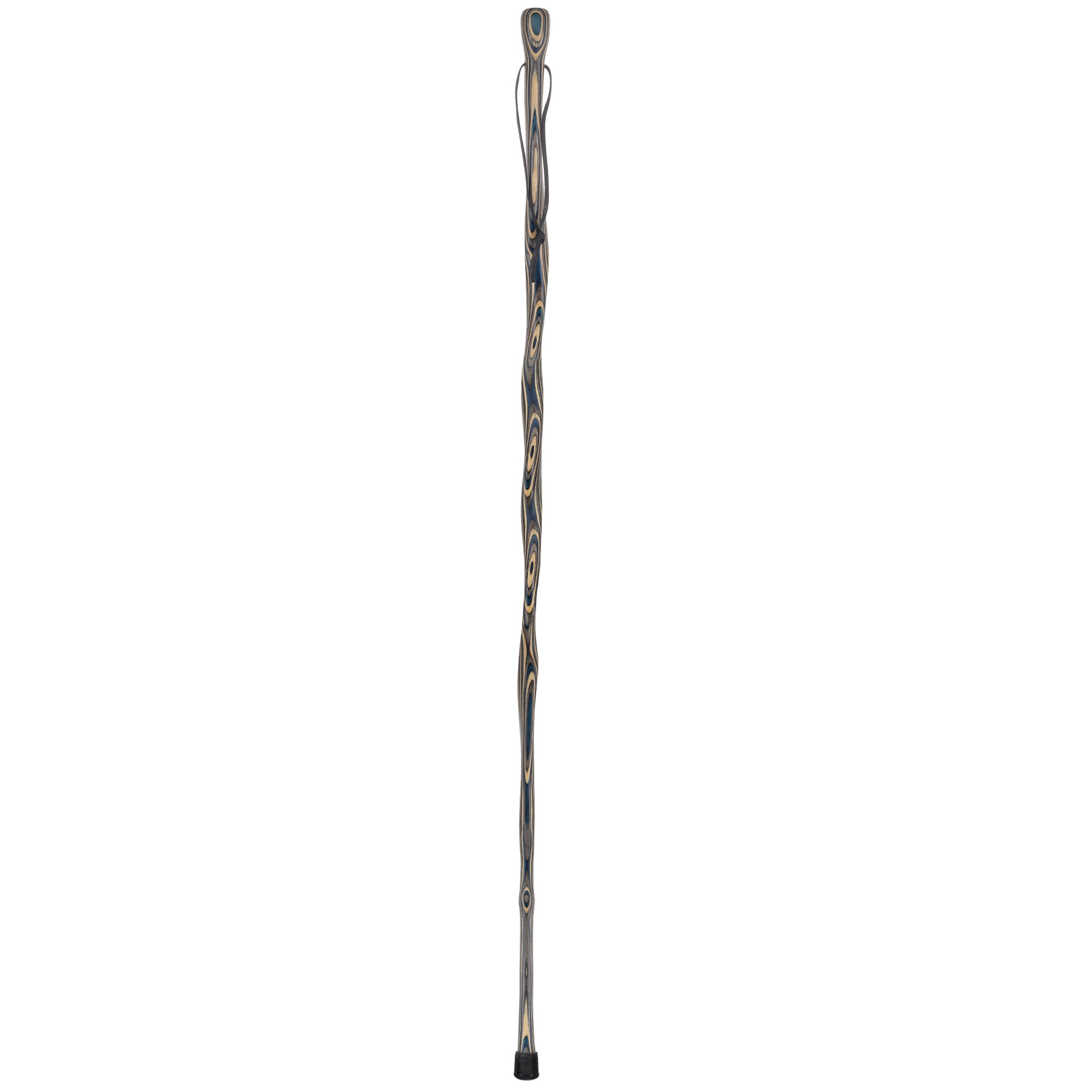 USA-Made Caribbean Wave Hiking Staff: Maple, Compass Best Seller For Sale