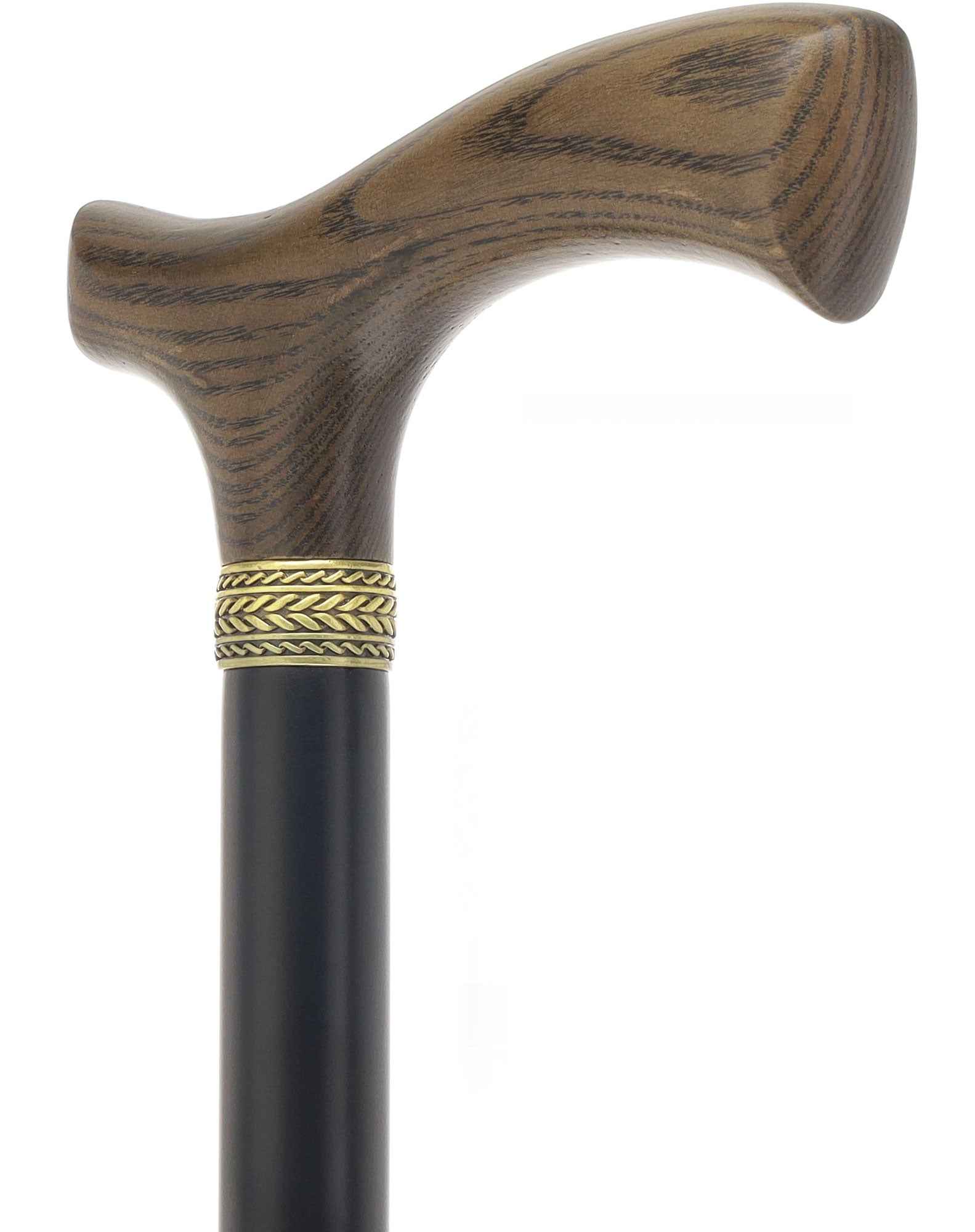 Black Ash Comfort Fritz Cane: Sleek Beechwood Shaft Free Shipping Geniue Stockist