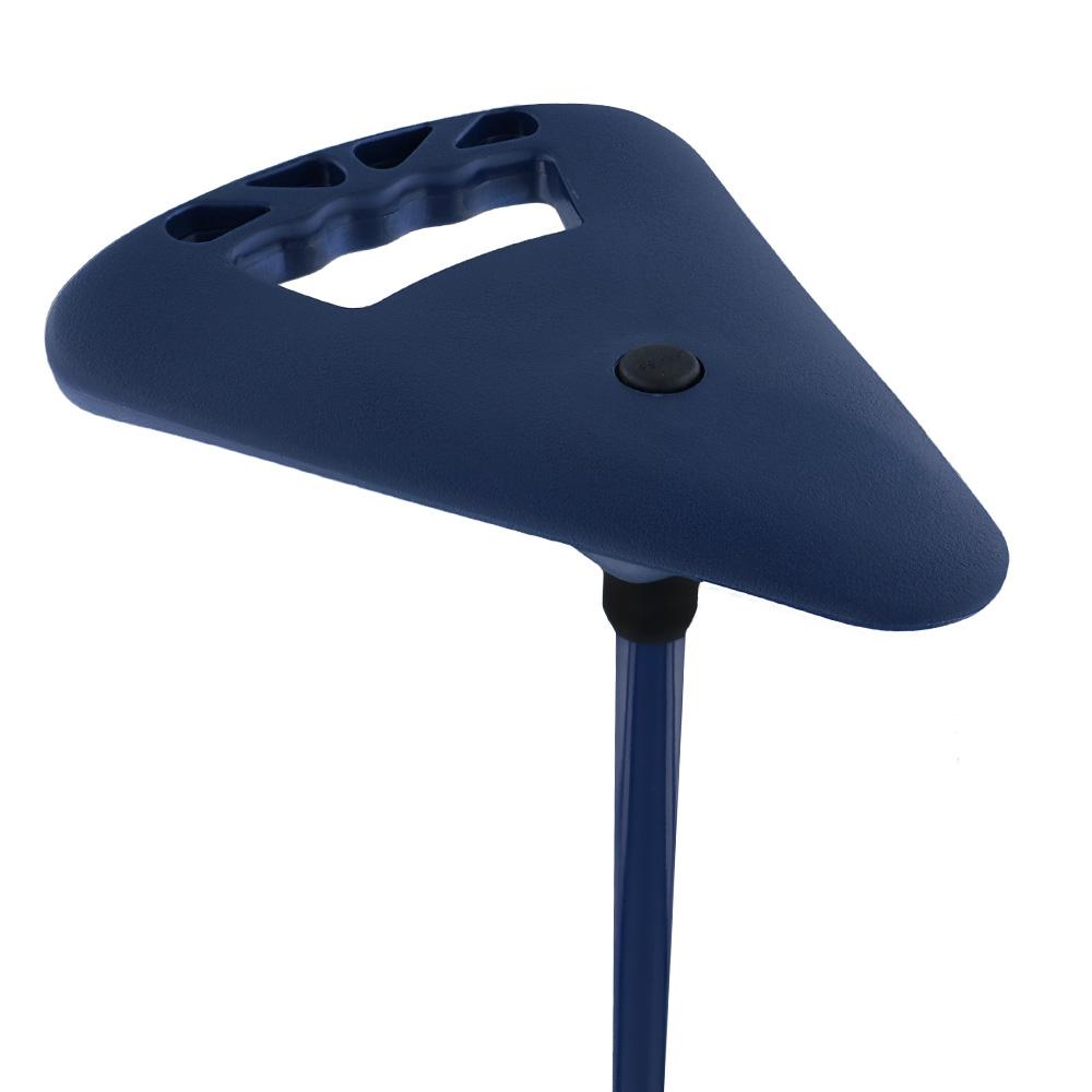 Flipstick Straight Non-Adjustable Seat Cane - Blue Geniue Stockist For Sale