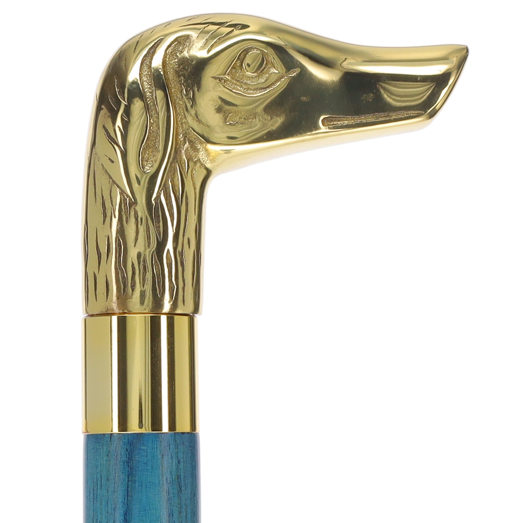 Premium Brass Dog Handle Cane: Stained Custom Color Shaft Sale Wiki