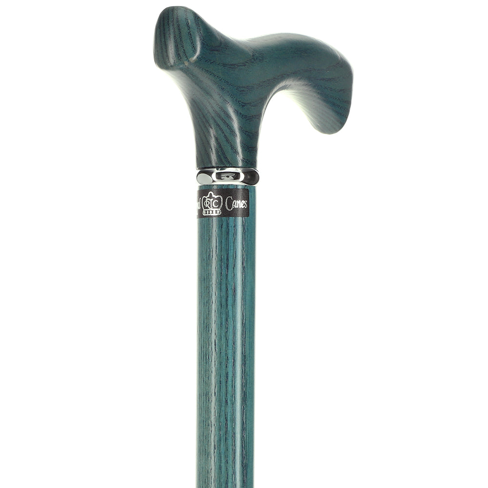 Stylish Blue Denim Fritz Cane, Premium Natural Ash Shaft Outlet Amazing Pice