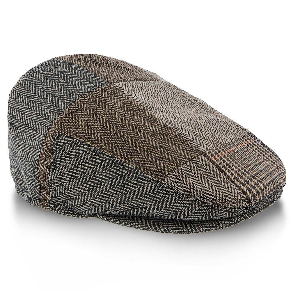 Tribeca - Walrus Hats Grey Tweed Patchwork Ivy Cap Best Sale Online