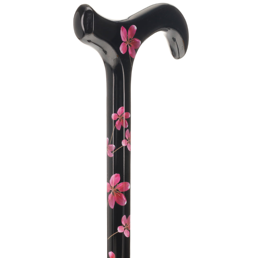 Blossoming Pink Flower Derby Cane - Carbon Fiber Cheap Pice Wholesale