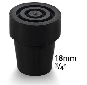 Add an Extra Tip - Premium Rubber Steel Inserted 18mm Cheap Sale Low Pice Fee Shipping