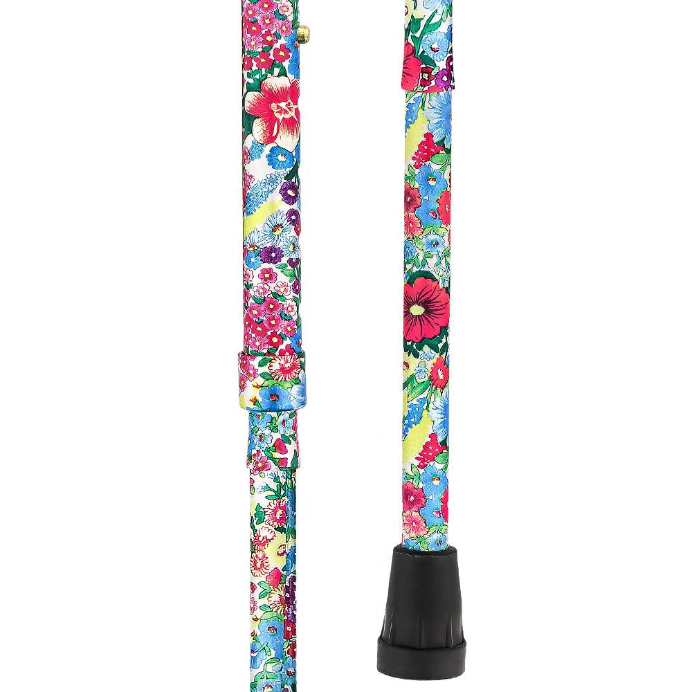 Beautiful Bouquet: Adjustable Folding Cane Wooden Handle Nicekicks Cheap Pice