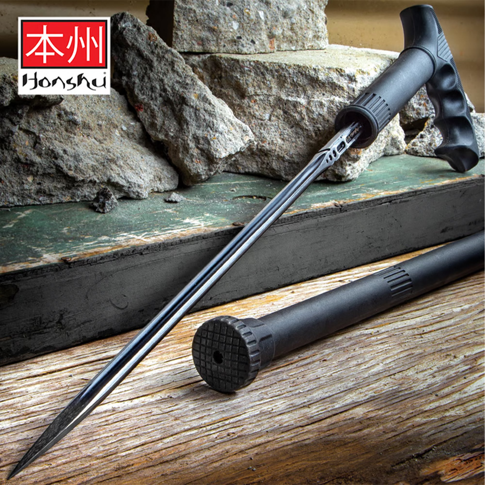 Tonfa Grip Honshu Sword Cane: Ultimate Protection, Comfort Grip Free Shipping Best Seller