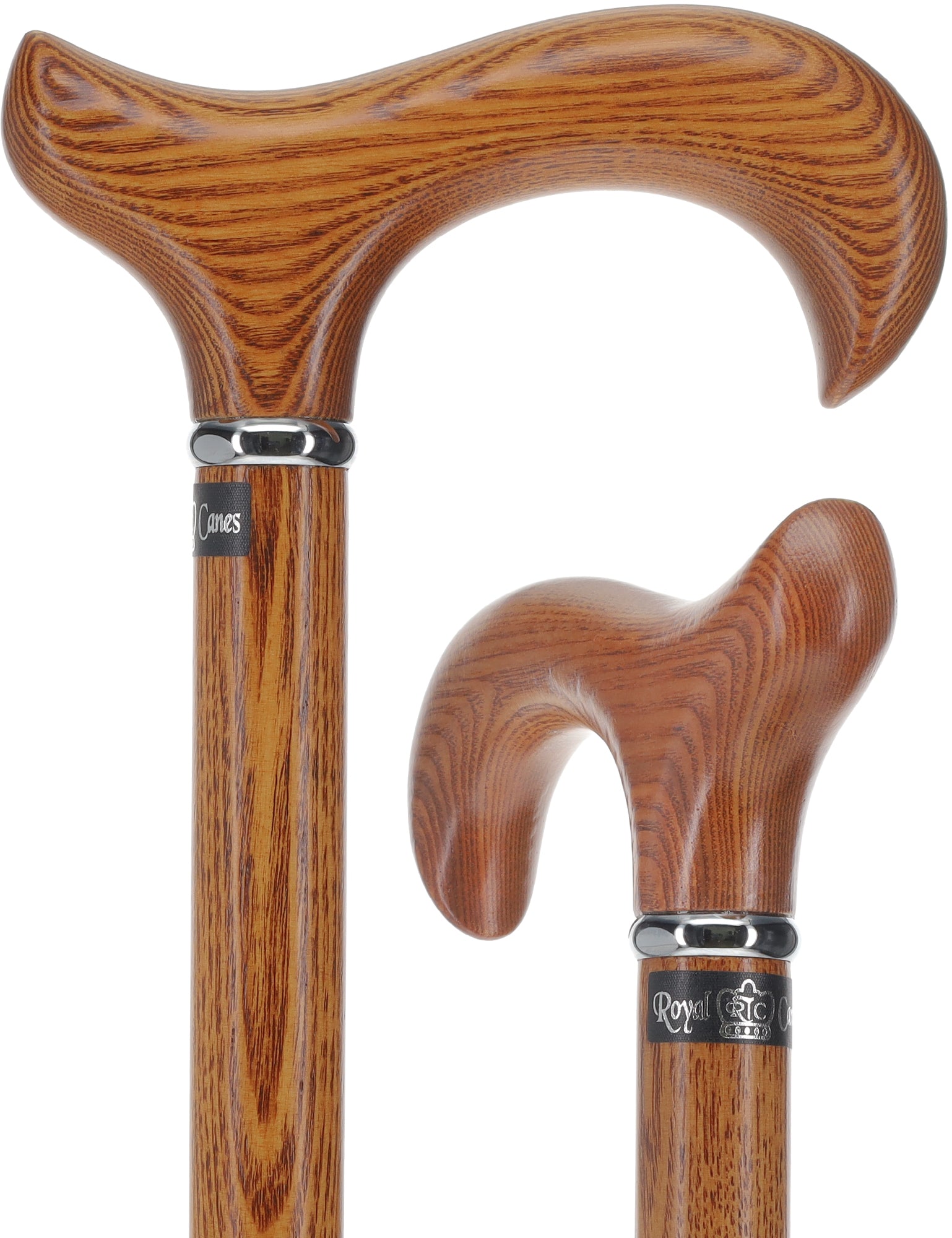 Extra Strong Espresso Ash Wood Derby Cane - Elegant & Durable w/ Standard Option Cheap Sale Many Kinds Of