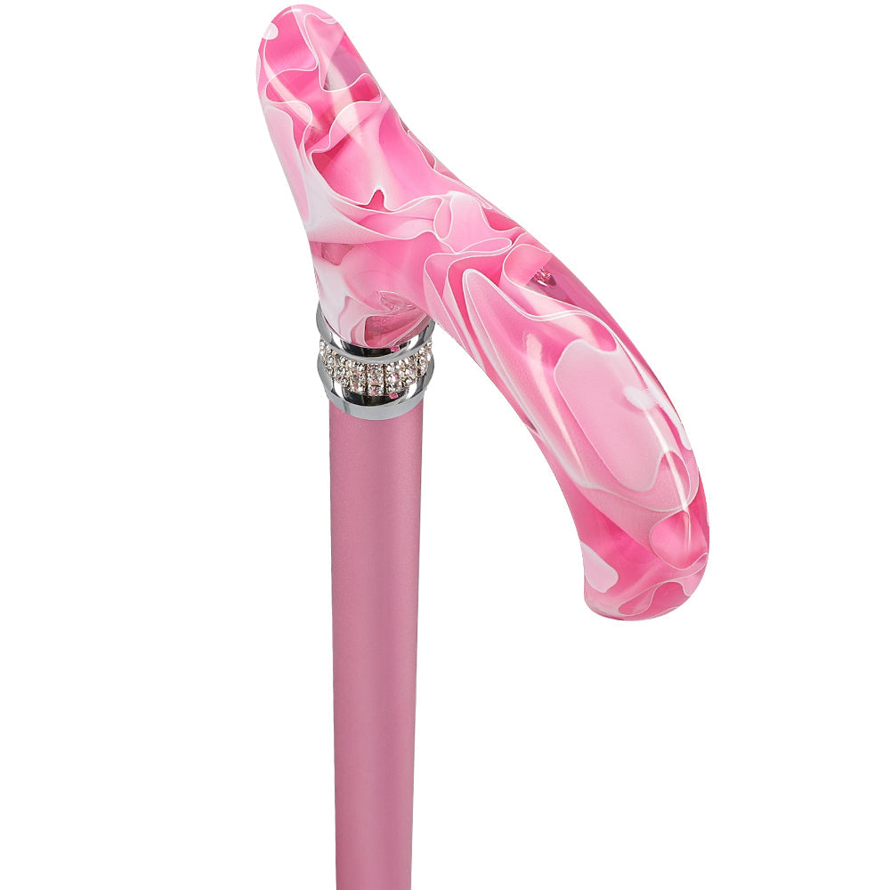 Scratch and Dent Pink Pearlz Designer Adjustable Cane V1682 Buy Cheap Visit