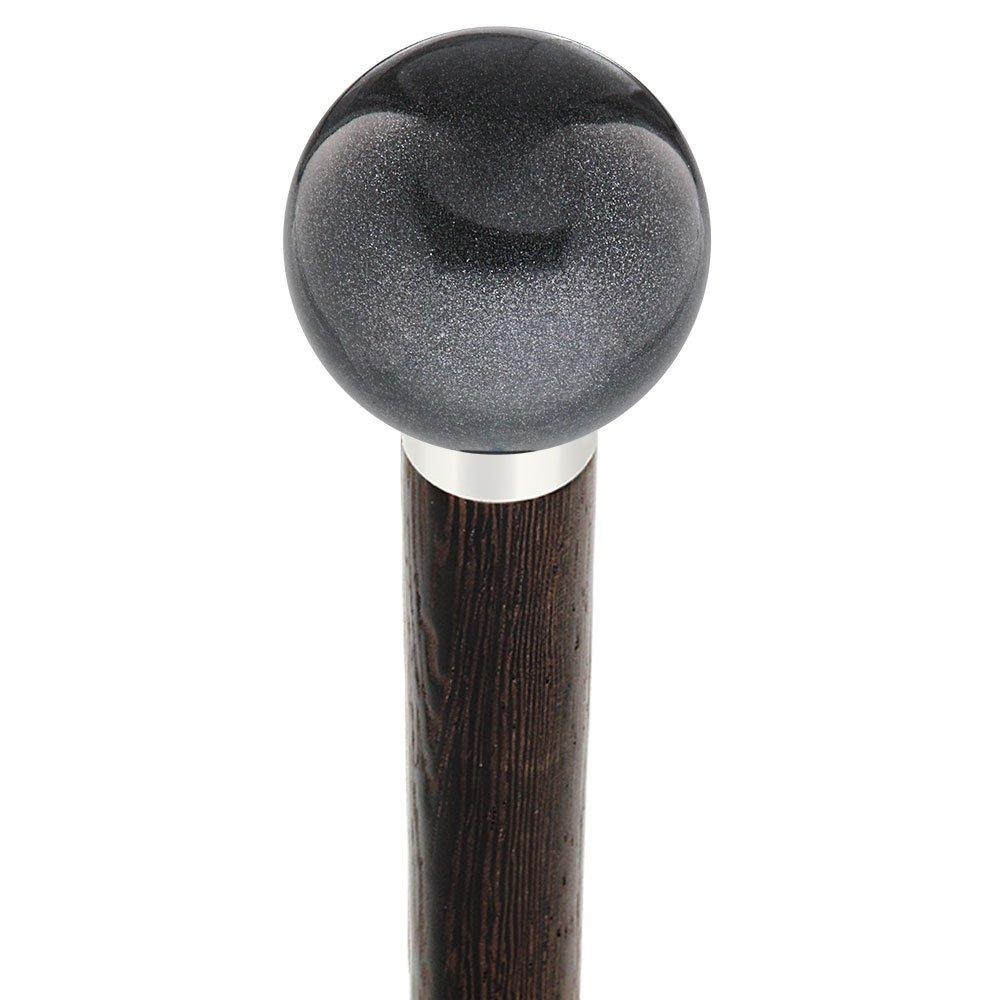 Scratch and Dent Carbon Graphite Round Knob Cane w/ Black Beechwood Shaft &  Blue Collar V2202 Sale Cheap Online