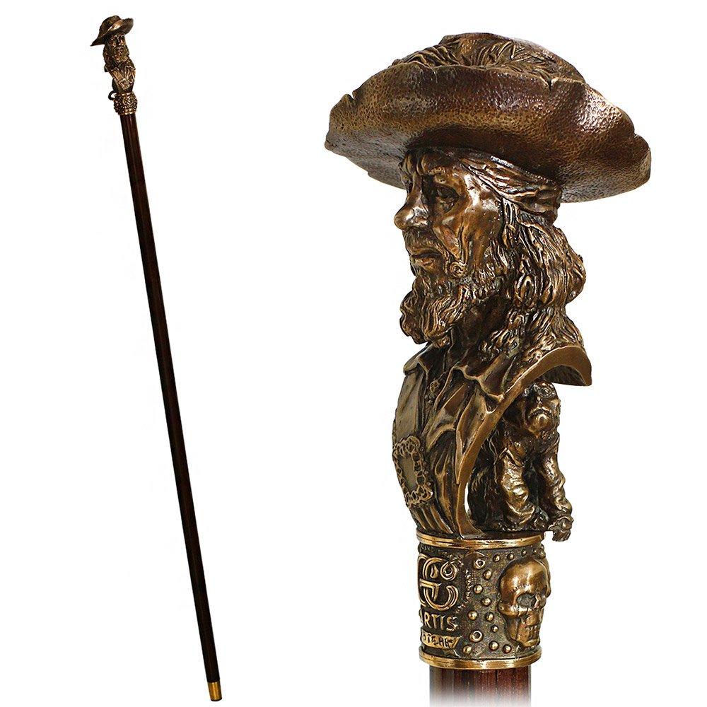 Bronze Barbossa Captain Cane: Pirates of Caribbean Style Outlet Choice