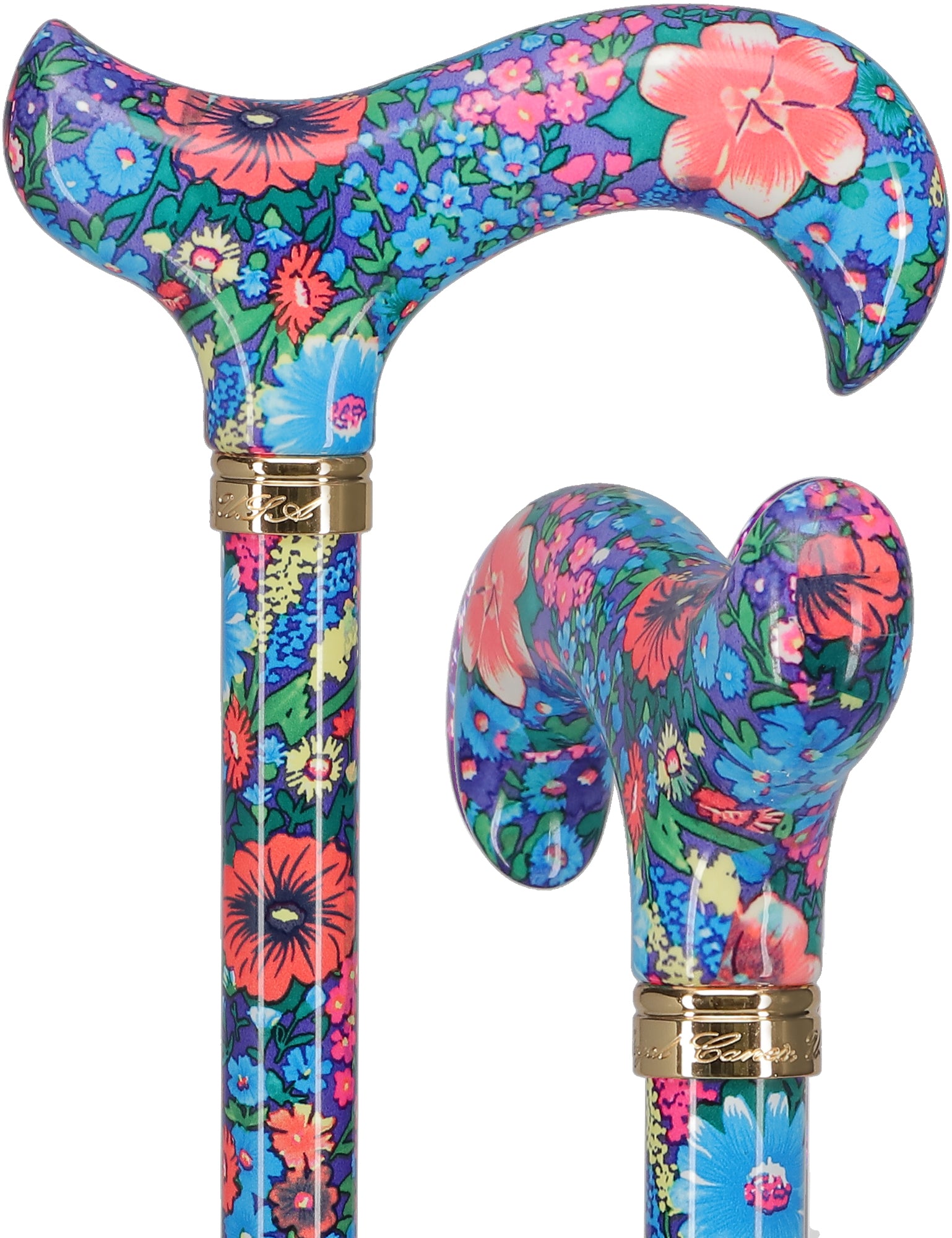 Chic Adjustable Cane - Everlasting Delight Patterned Handle Cheap Sale Outlet Store