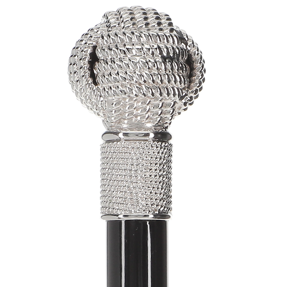 Italian Import - Sailor Money Fist Knot: 925r Silver Rope Cane Sale Sast