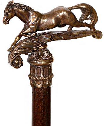 Majestic Victorian Horse: Elegantly Artisan Intricate Cane Store Sale Online