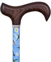 Scratch and Dent Hummingbirds Designer Adjustable Derby Walking Cane V2011 Genuine For Sale