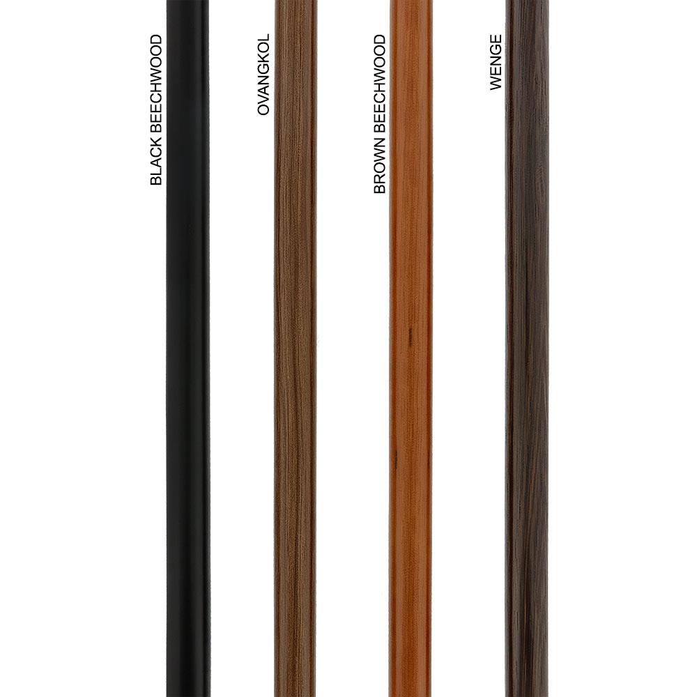 Comoys Brown Fox Handle Walking Cane w/ Custom Shaft and Collar Looking For Sale Online