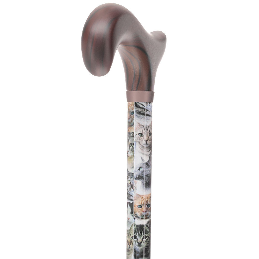 Scratch and Dent Cats Designer Adjustable Derby Walking Cane V2165 Discount Countdown Package