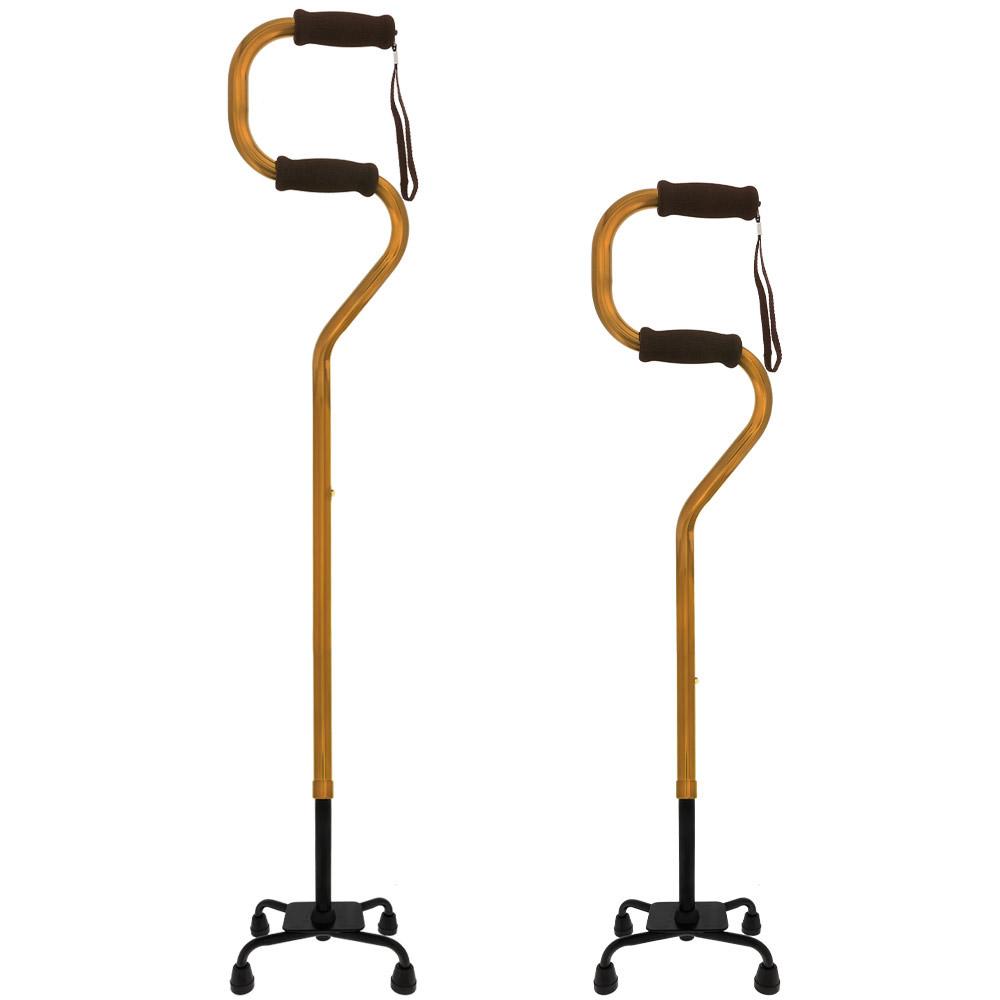 Bronze EZ-Get-Up: Convertible Quad Base Cane for Easy Rising Buy Cheap 100% Guaranteed