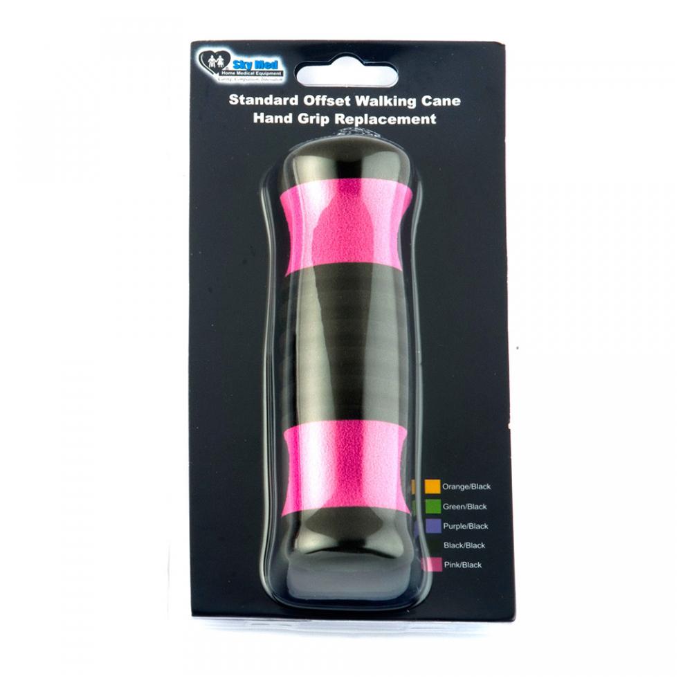 Pink Hypalon Foam Grip: Comfort for Offset Canes Discount Fast Delivery