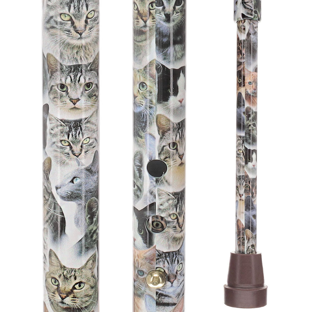 Scratch and Dent Cats Designer Adjustable Derby Walking Cane V2165 Discount Countdown Package