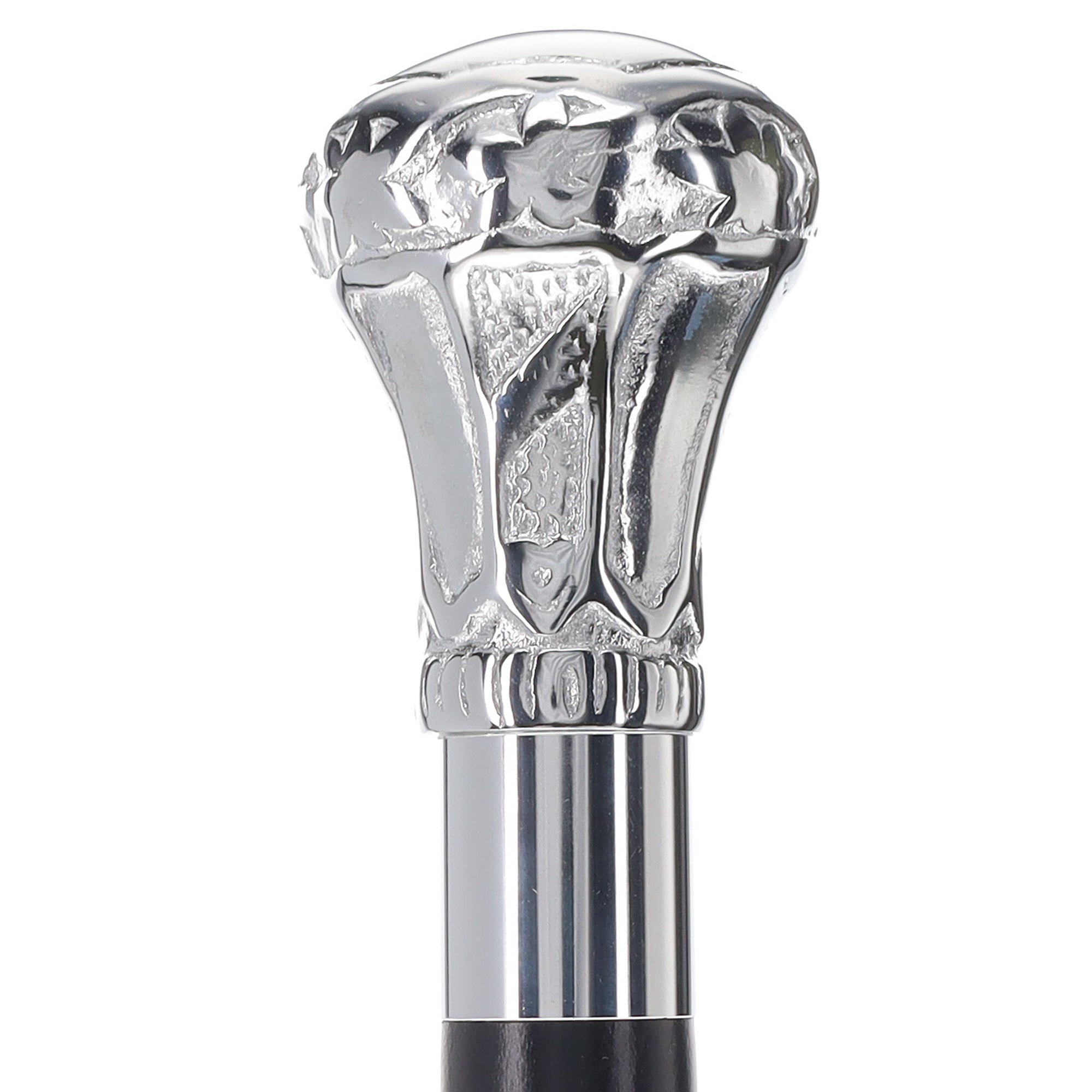 Scratch and Dent Knob Premium Chrome Brass Cane: Custom Shaft & Collar V2267 Pay With Visa Cheap Pice