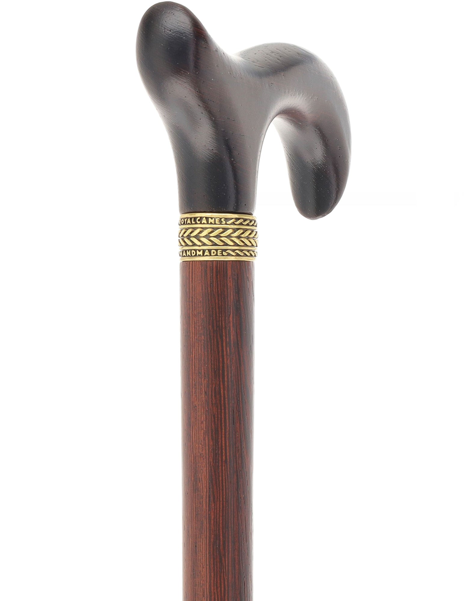 3-Piece - Luxury Wenge Pewter Collar Derby Cane Clearance Official Site