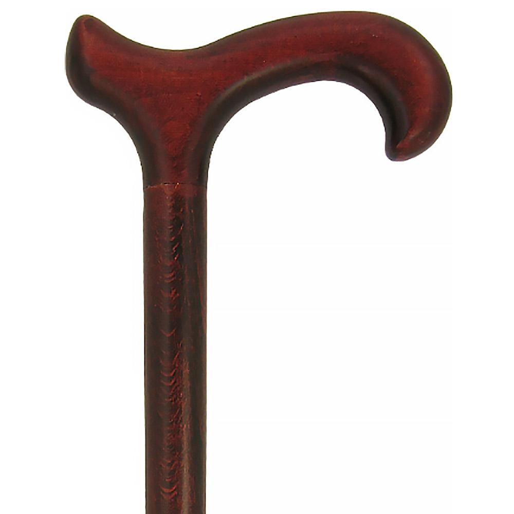 Dark Rosewood Derby Cane - Stained Beechwood Buy Cheap 100% Guaranteed