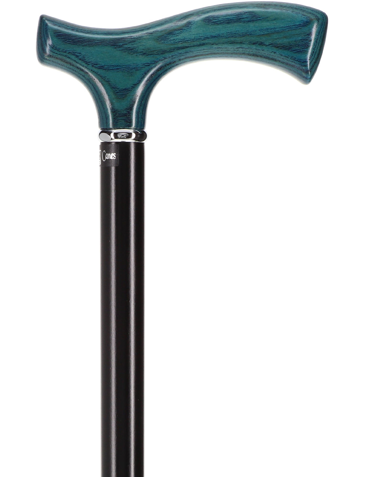 Stylish Blue Denim Fritz Cane, Sleek Black Beechwood Shaft Cheapest For Sale