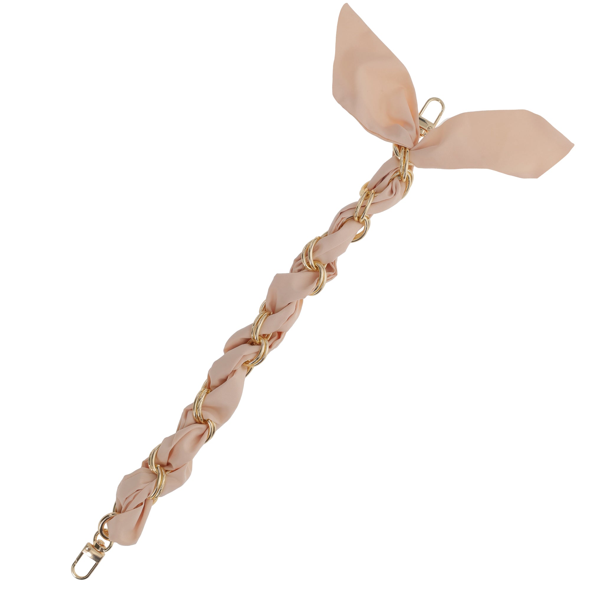 Gold Chain Wrist Strap - Luxury Creme Silk Satin Scarf for 16mm-18mm canes Release Dates