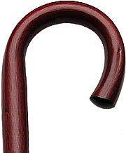 Elegant Burgundy Red Tourist Walking Cane - Chestnut Shaft Outlet Locations Sale Online