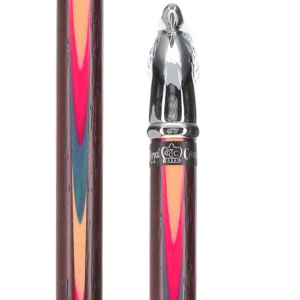 Patriotic Chrome Plated Eagle Head Cane: Inlaid Wenge Wood Discount Cost