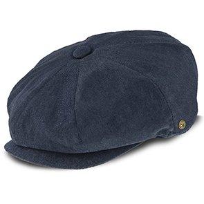 Denim Eight - Walrus Hats Navy Cotton 8 Panel Newsboy Cap Cheap Big Sale