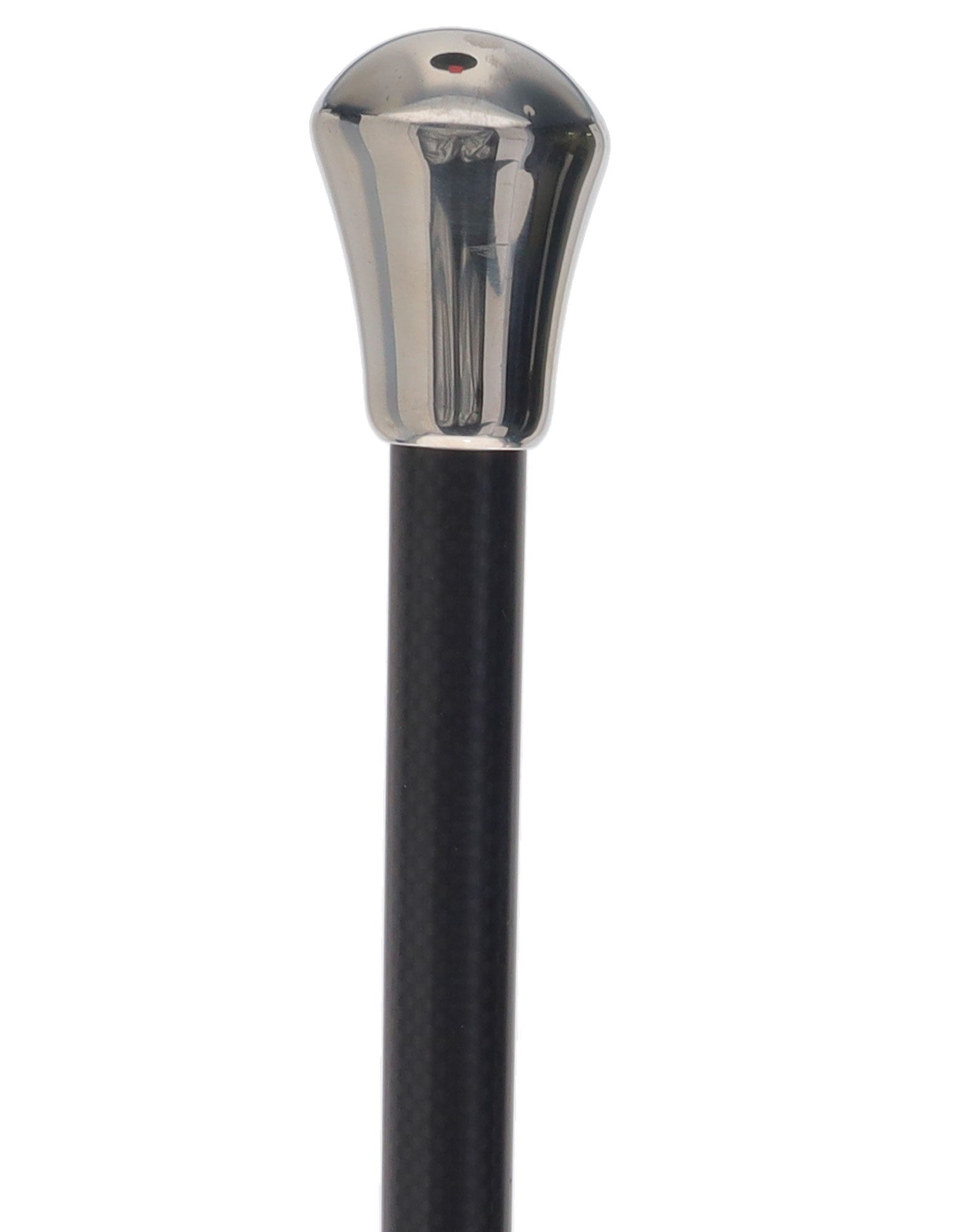 Rare Collector's Piece Listing: Chrome knob handle Carbon Fiber shaft Sword cane For Cheap Cheap Online