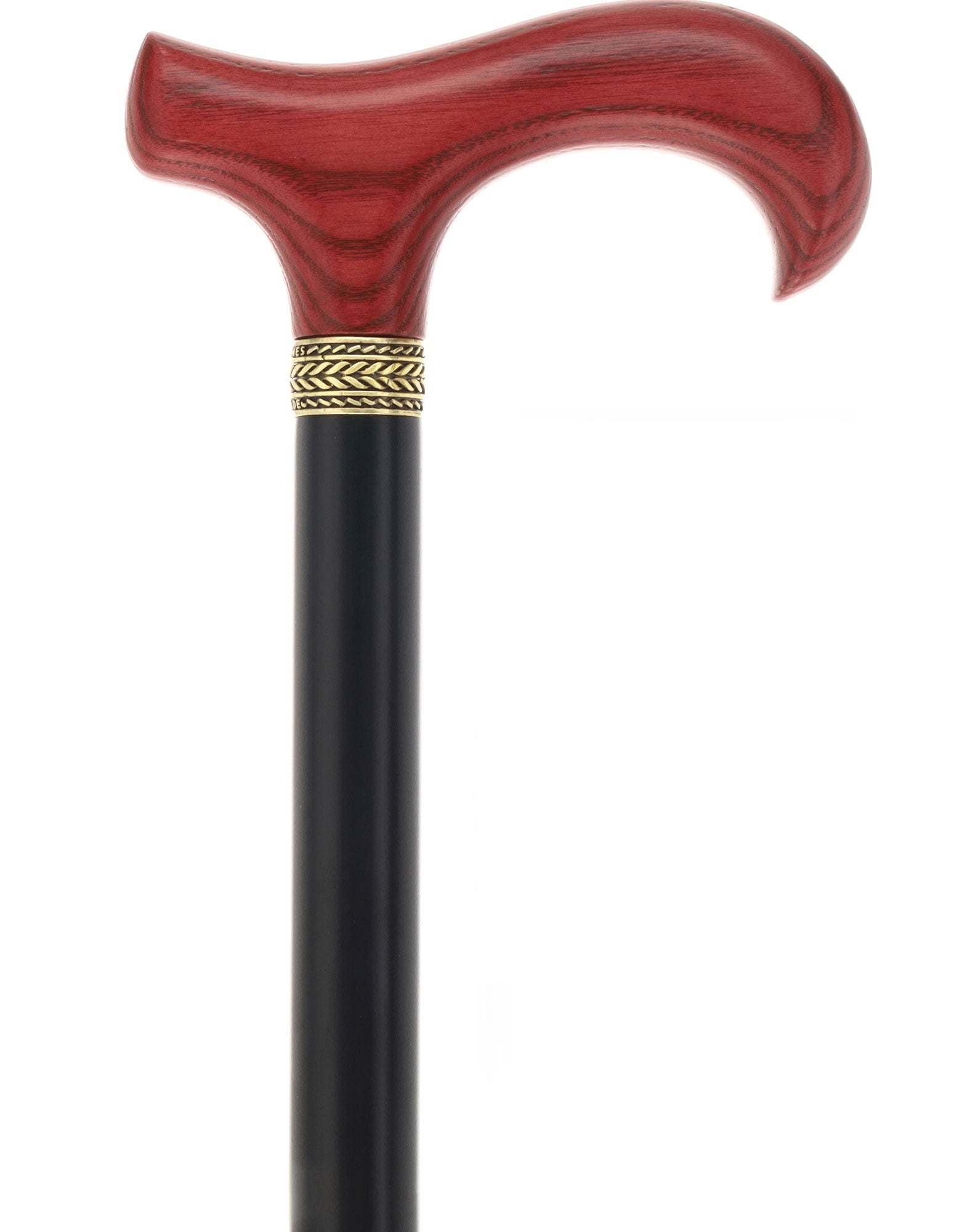 Derby Handle - XL Size - Extra Long & Strong (Mahogany, Black, Pewter Collar) Free Shipping Get Authentic