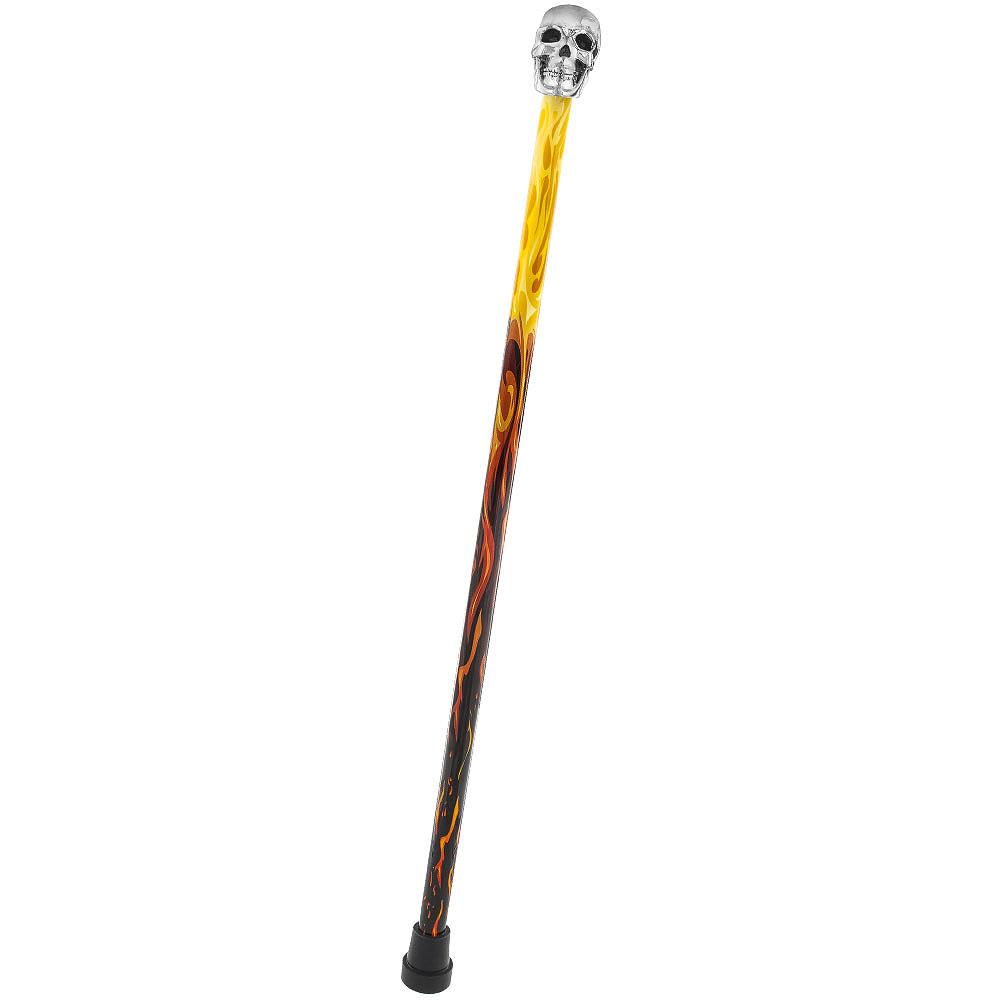 Italian Luxury: Skull Stick with Flame, Crafted in 925r Silver Websites Cheap Pice