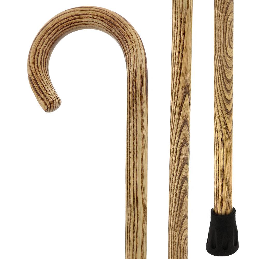 Acacia wood natural crook cane Buy Cheap Low Shipping