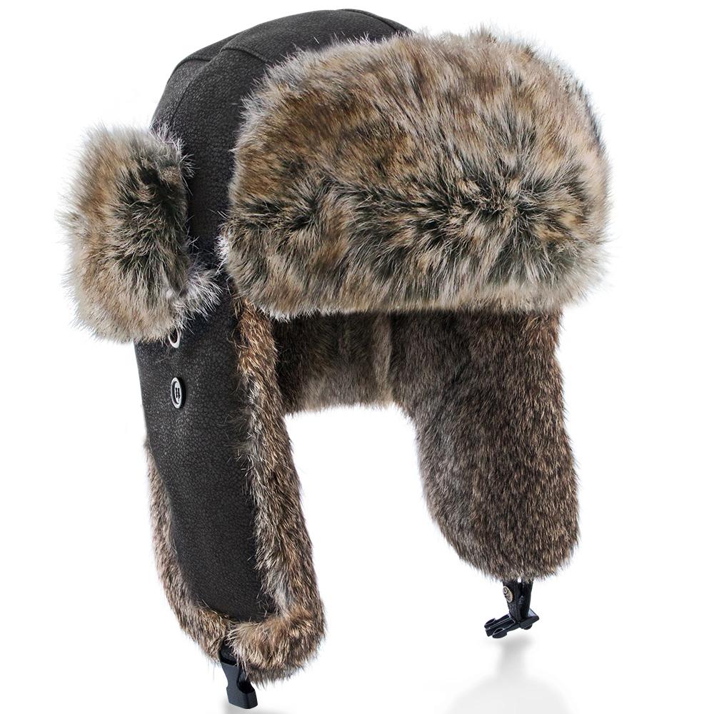 Walrus Hats Faux Fur Brown Trapper Hat Discounts Cheap Pice