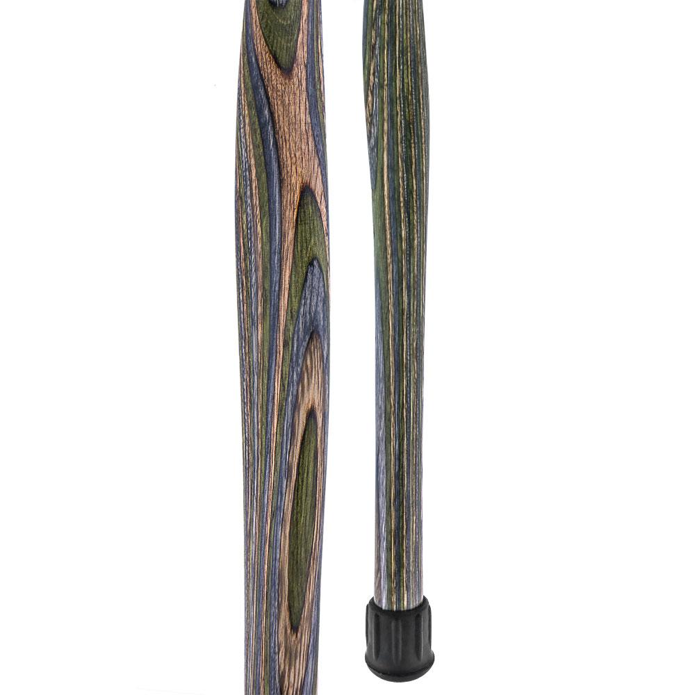 USA-Made Twisted Camo Cane: Stylish Colorwood Laminate Clearance Largest Supplier