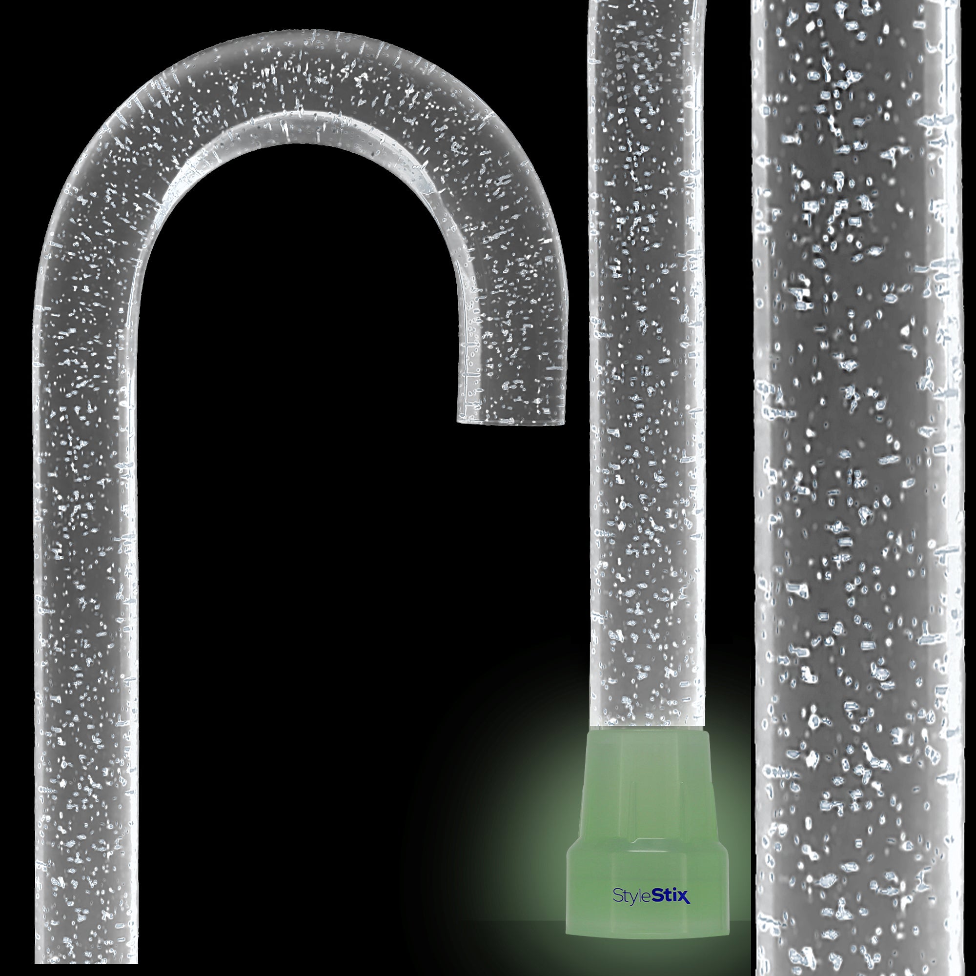 Clear Silver Luminance: Sparkle-Infused, Invisible Clear Shaft Clearance Online Official Site