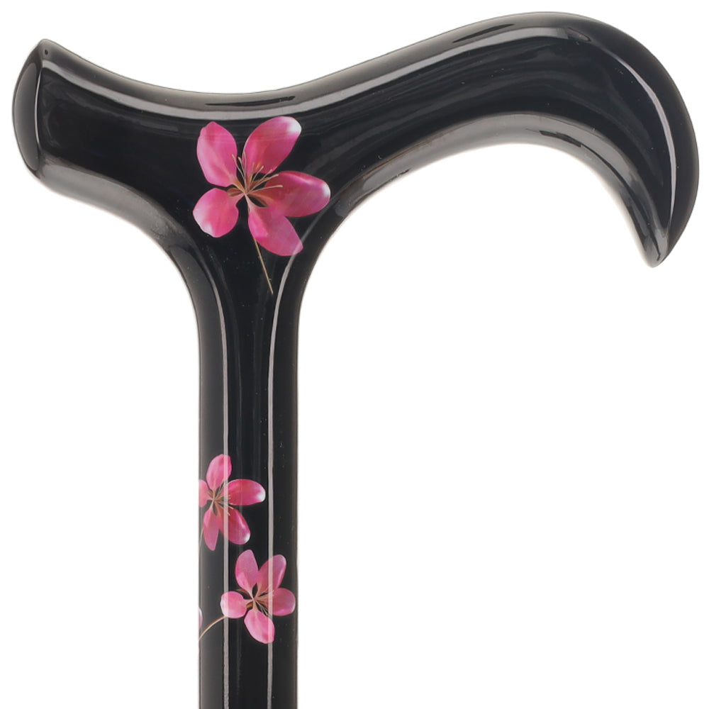 Blossoming Pink Flower Derby Cane - Carbon Fiber Cheap Pice Wholesale