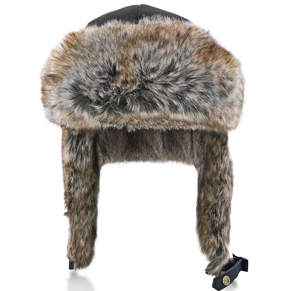 Walrus Hats Faux Fur Brown Trapper Hat Discounts Cheap Pice