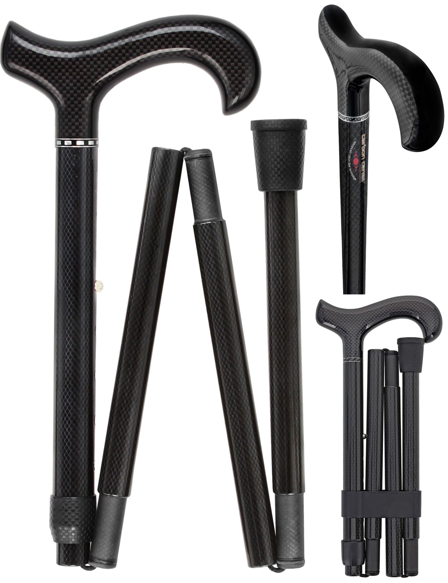 Lightweight Mesh Carbon Fiber Cane - Foldable & Adjust Free Shipping Outlet Locations